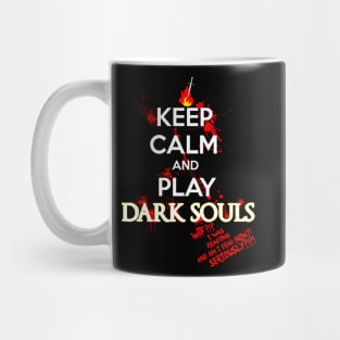 keep calm dark souls Mug